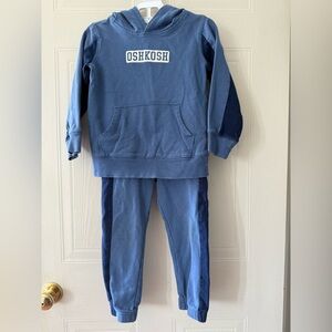 Oshkosh Carters Blue Sweat Set Size 5-6
